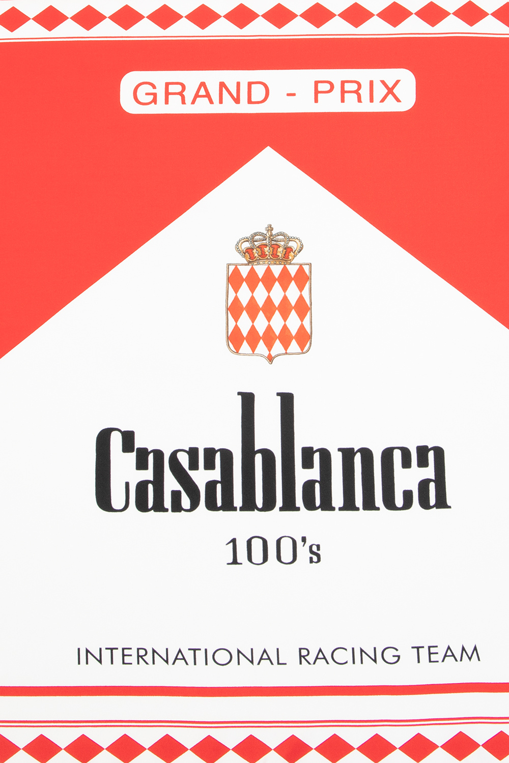 【casablanca】スカーフ Casablanca Silk scarf with logo | Men's Accessories